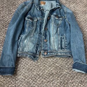 American Eagle Outfitters Blue Jean Jacket